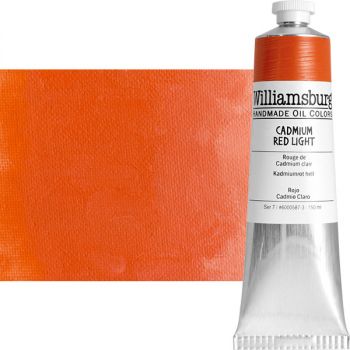 Williamsburg Handmade Oil Paint - Cadmium Red Light, 150ml Tube