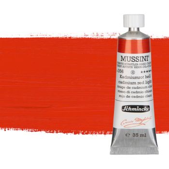 Schmincke Mussini Oil Color 35ml Tube - Cadmium Red Light