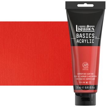 Liquitex Basics Acrylic Paint Cadmium Red Light Hue 250ml
