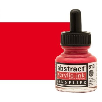 Sennelier Abstract Acrylic Ink 30ml Cadmium Red Light Hue
