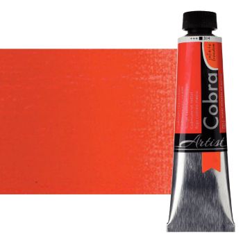 Cobra Water-Mixable Oil Color 40ml Tube - Cadmium Red Medium