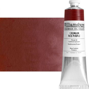 Williamsburg Handmade Oil Paint - Cadmium Red Purple, 150ml Tube