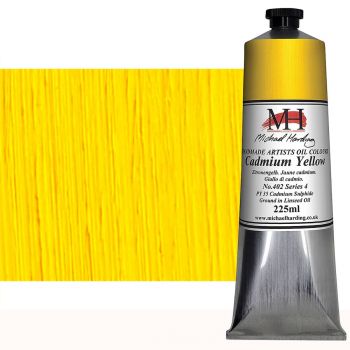 Michael Harding Handmade Artists Oil Color 225ml - Cadmium Yellow