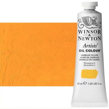 Winsor & Newton Artists' Oil Color 37 ml Tube - Cadmium Yellow