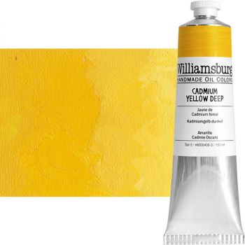 Williamsburg Handmade Oil Paint - Cadmium Yellow Deep, 150ml Tube
