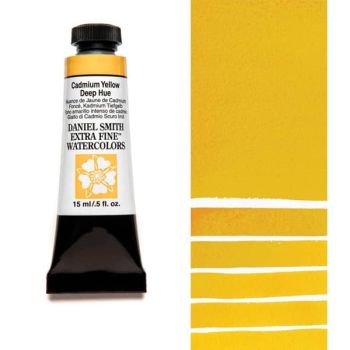 Daniel Smith Extra Fine Watercolors - Cadmium Yellow Deep Hue, 15 ml Tube