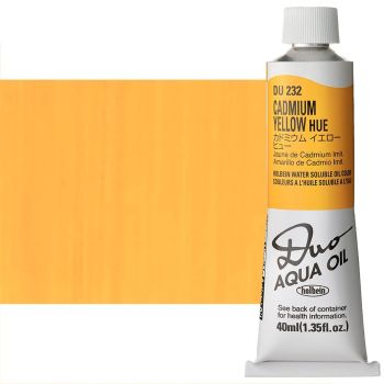 Holbein Duo Aqua Water-Soluble Oil Color 40 ml Tube - Cadmium Yellow Hue