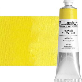 Williamsburg Handmade Oil Paint - Cadmium Yellow Light, 150ml Tubet
