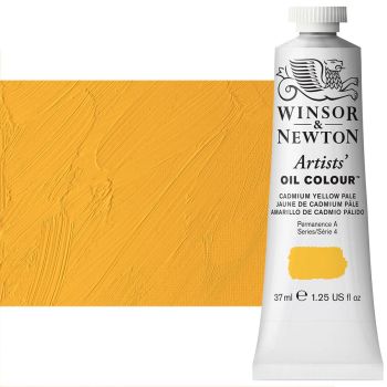 Winsor & Newton Artists' Oil Color 37 ml Tube - Cadmium Yellow Pale