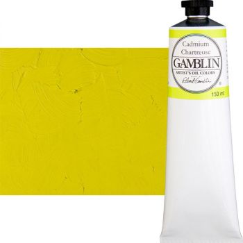 Gamblin Artist's Oil Color 150 ml Tube - Cadmium Chartreuse