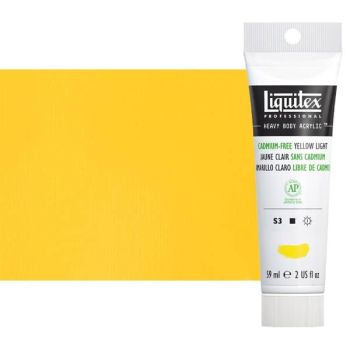Liquitex Heavy Body Acrylic Tube Cadmium-Free Yellow Light 2 oz