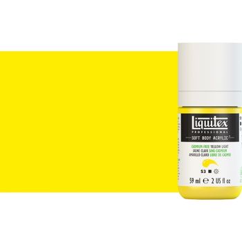 Liquitex Professional Soft Body Acrylic 2oz Cadmium-Free Yellow Light