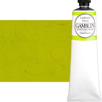 Gamblin Artist's Oil Color 150 ml Tube - Cadmium Green