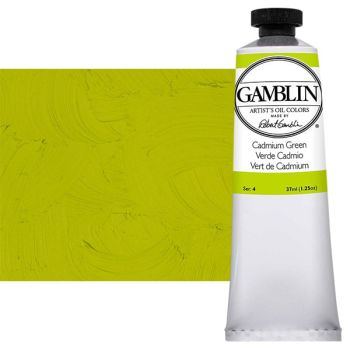 Gamblin Artist's Oil Color 37 ml Tube - Cadmium Green