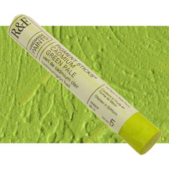 R&F Pigment Stick 38ml - Cadmium Green Pale