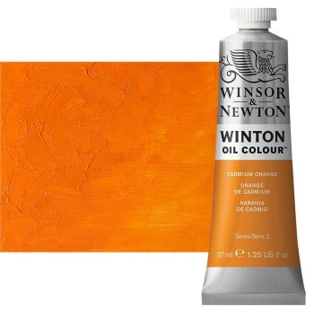 Winton Oil Color 37ml Tube - Cadmium Orange