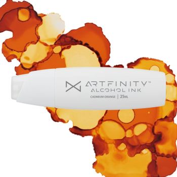 Artfinity Alcohol Ink - Cadmium Orange YR1-4, 25ml