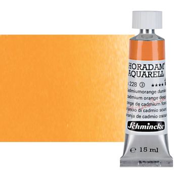 Schmincke Horadam Watercolor Cadmium Orange Deep, 15ml