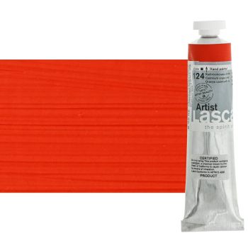 Lascaux Thick Bodied Artist Acrylics Cadmium Orange Deep 45 ml