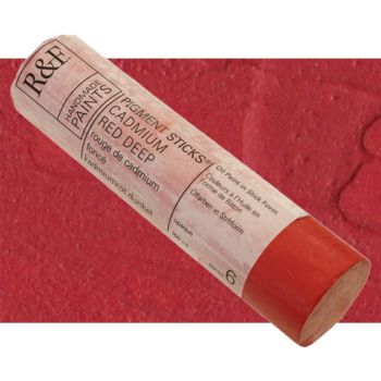 R&F Pigment Stick 100ml - Cadmium Red Deep