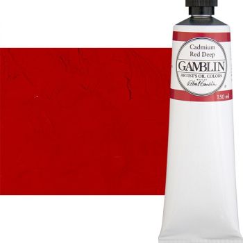 Gamblin Artists Oil - Cadmium Red Deep, 150ml 