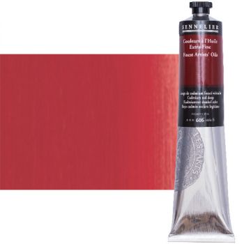 Sennelier Artists' Extra-Fine Oil - Cadmium Red Deep, 200 ml Tube