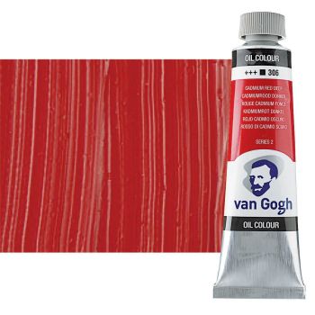 Van Gogh Oil Color, Cadmium Red Deep 40ml Tube