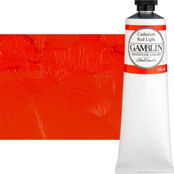 Gamblin Artist's Oil Color 150 ml Tube - Cadmium Red Light