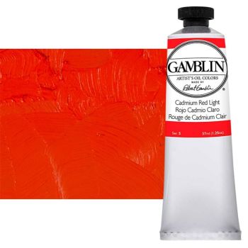 Gamblin Artist's Oil Color 37 ml Tube - Cadmium Red Light