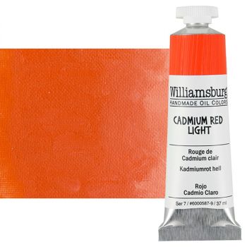 Williamsburg Handmade Oil Paint 37 ml - Cadmium Red Light
