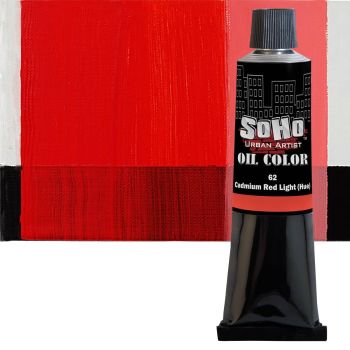 SoHo Artist Oil Color Cadmium Red Light Hue 170ml Tube