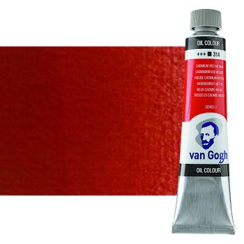 Van Gogh Oil Color, Cadmium Red Medium 200ml Tube
