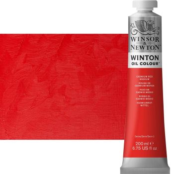 Winton Oil Color 200ml Tube - Cadmium Red Medium