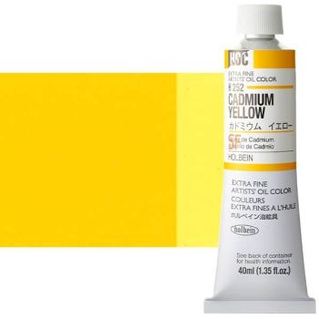 Holbein Extra-Fine Artists' Oil Color 40 ml Tube - Cadmium Yellow