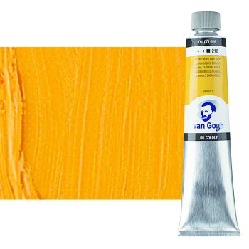 Van Gogh Oil Color, Cadmium Yellow Deep 200ml Tube