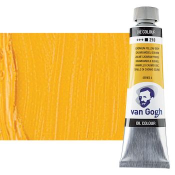 Van Gogh Oil Color, Cadmium Yellow Deep 40ml Tube