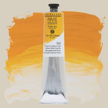 Cadmium Yellow Deep Hue 200ml Sennelier Rive Gauche Fine Oil