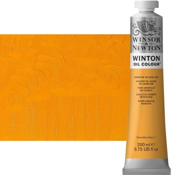 Winton Oil Color 200ml Tube - Cadmium Yellow Hue