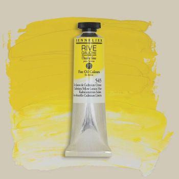 Cadmium Yellow Lemon Hue 40ml Sennelier Rive Gauche Fine Oil