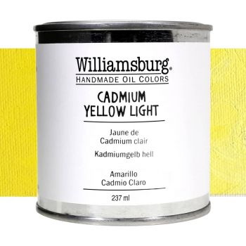 Williamsburg Handmade Oil Paint - Cadmium Yellow Light, 473ml Can
