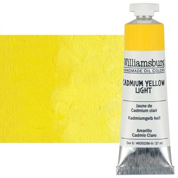 Williamsburg Handmade Oil Paint - Cadmium Yellow Light, 37ml Tube