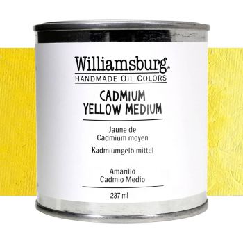 Williamsburg Oil Color 237 ml Can Cadmium Yellow Medium