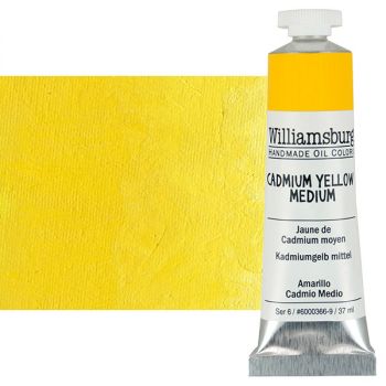 Williamsburg Handmade Oil Paint 37 ml - Cadmium Yellow Medium