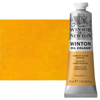 Winton Oil Color 37ml Tube - Cadmium Yellow Medium