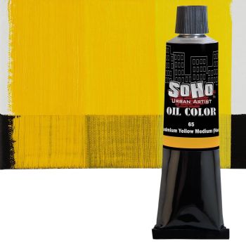 SoHo Artist Oil Color Cadmium Yellow Medium Hue 170ml Tube