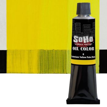 SoHo Artist Oil Color Cadmium Yellow Pale Hue 170ml Tube
