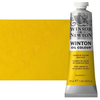 Winton Oil Color 37ml Tube - Cadmium Yellow Pale Hue