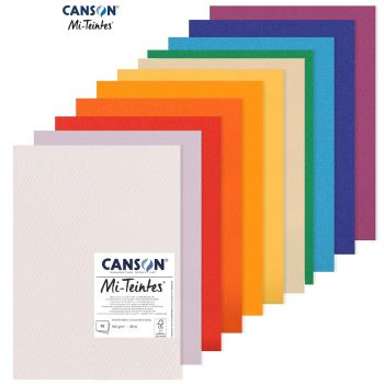 Canson Mi-Teintes Art Paper Sheets and Packs