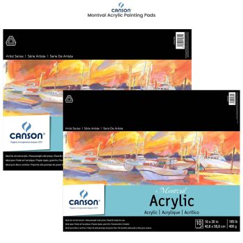 Paper Pep Artists' Acrylic Paint Paper Unruled A4 300 gsm Acrylic  Paper - Acrylic Paper