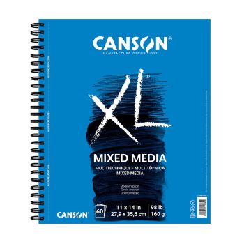 XL Mix-Media Pad (60 Sheets - Spiral Bound)	11X14 In